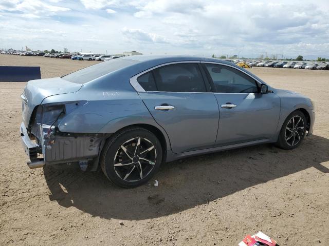 1N4AA5AP7CC828646 - 2012 NISSAN MAXIMA S BLUE photo 3