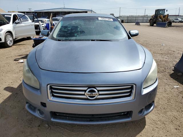 1N4AA5AP7CC828646 - 2012 NISSAN MAXIMA S BLUE photo 5