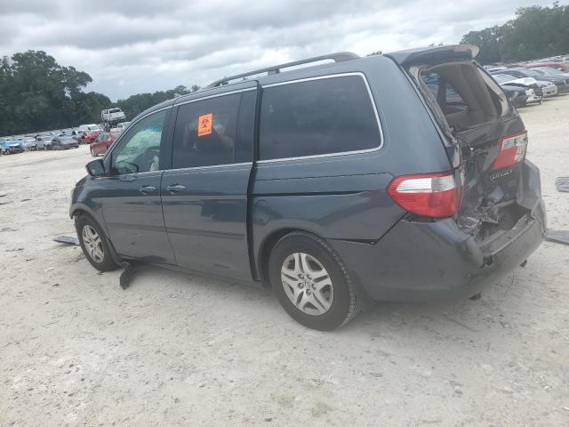 5FNRL38605B418639 - 2005 HONDA ODYSSEY EXL GRAY photo 2