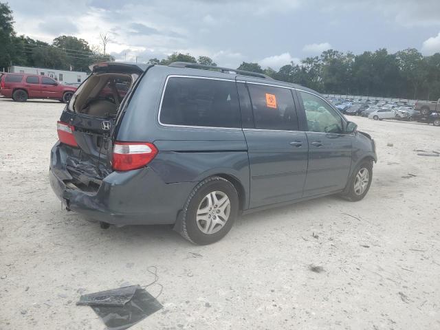 5FNRL38605B418639 - 2005 HONDA ODYSSEY EXL GRAY photo 3