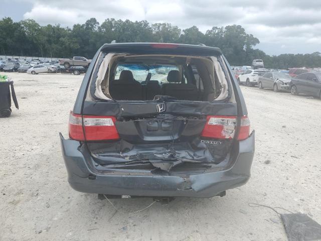 5FNRL38605B418639 - 2005 HONDA ODYSSEY EXL GRAY photo 6