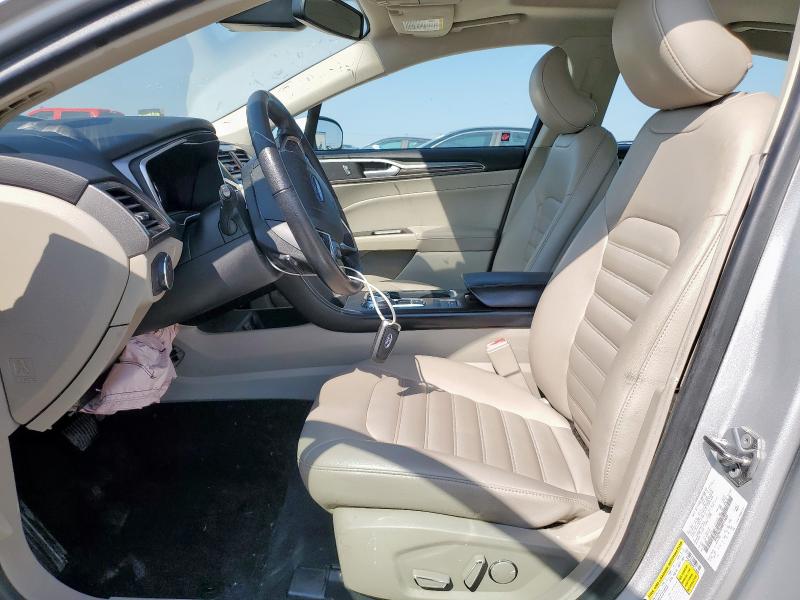 3FA6P0CD0KR219604 - 2019 FORD FUSION SEL 银色 照片 7