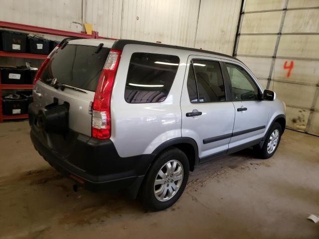 SHSRD78816U407651 - 2006 HONDA CR-V EX SILVER photo 3