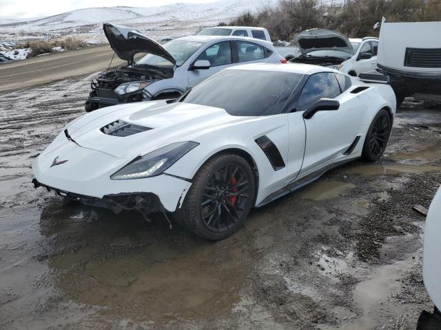 1G1YR2D69G5611959 - 2016 CHEVROLET CORVETTE Z06 2LZ WHITE photo 1