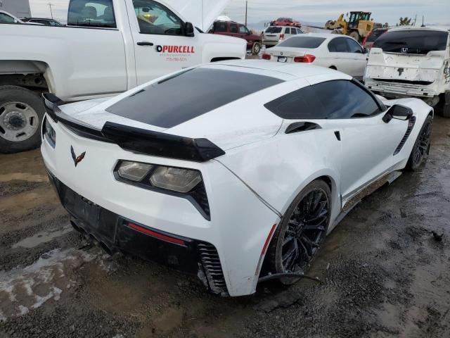 1G1YR2D69G5611959 - 2016 CHEVROLET CORVETTE Z06 2LZ WHITE photo 3