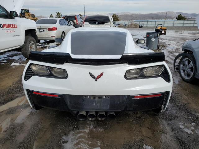 1G1YR2D69G5611959 - 2016 CHEVROLET CORVETTE Z06 2LZ WHITE photo 6