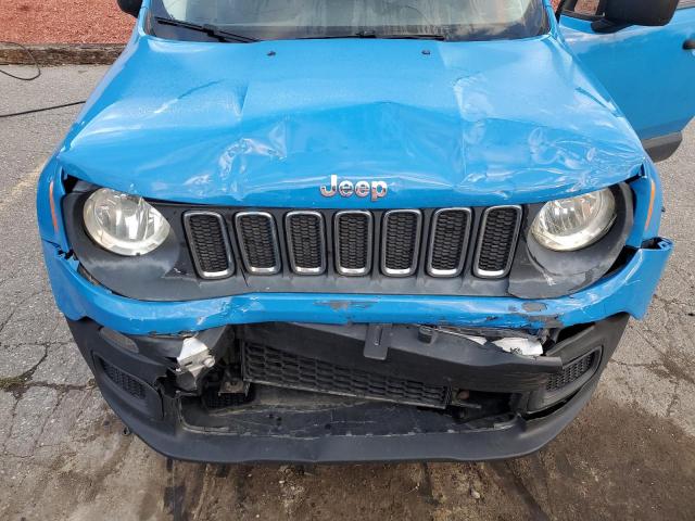 ZACCJAAT1FPB29070 - 2015 JEEP RENEGADE SPORT BLUE photo 11