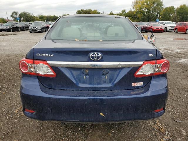 5YFBU4EE0DP108641 - 2013 TOYOTA COROLLA BASE BLUE photo 6