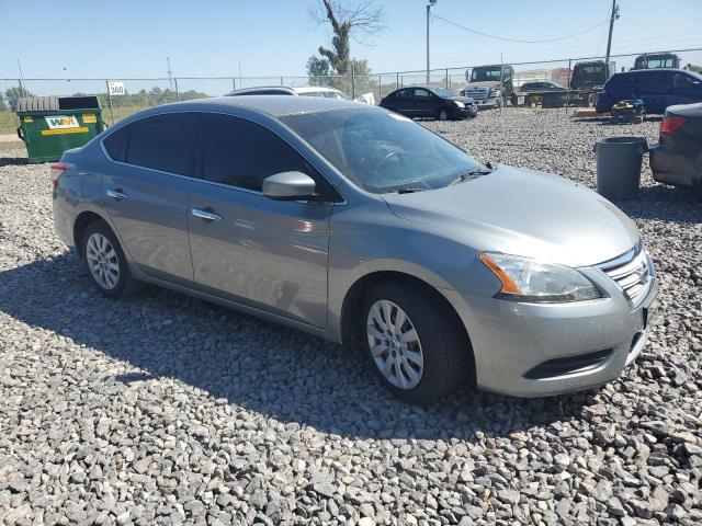 3N1AB7AP6DL733801 - 2013 NISSAN SENTRA S SILVER photo 4