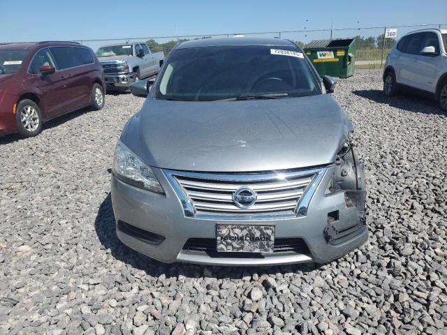 3N1AB7AP6DL733801 - 2013 NISSAN SENTRA S SILVER photo 5