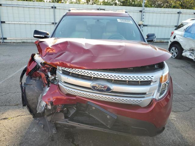 1FM5K7D85FGB39769 - 2015 FORD EXPLORER XLT 红色 照片 5