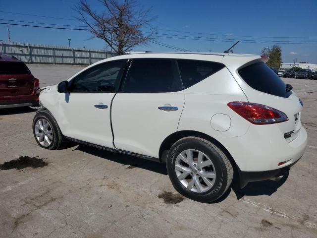 JN8AZ1MW1BW162805 - 2011 NISSAN MURANO S WHITE photo 2