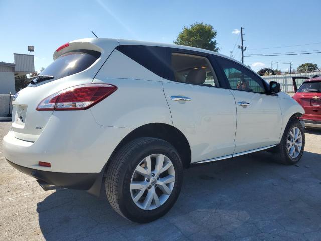 JN8AZ1MW1BW162805 - 2011 NISSAN MURANO S WHITE photo 3