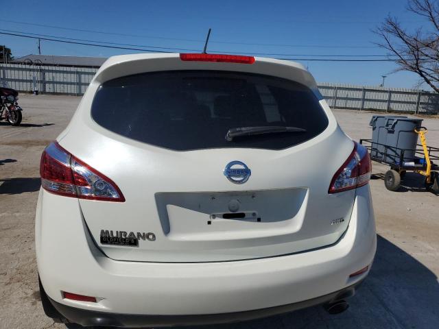 JN8AZ1MW1BW162805 - 2011 NISSAN MURANO S WHITE photo 6