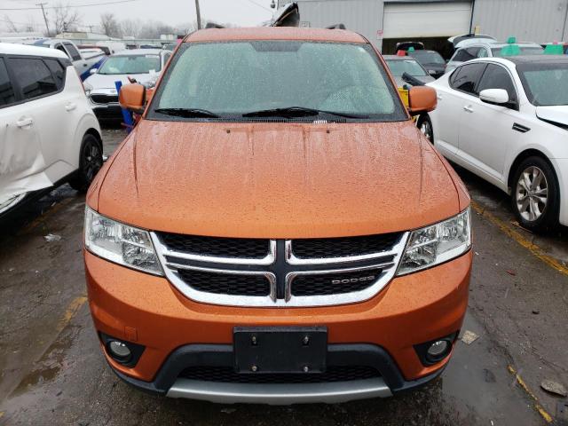 3D4PH1FG1BT550527 - 2011 DODGE JOURNEY MAINSTREET ORANGE photo 5