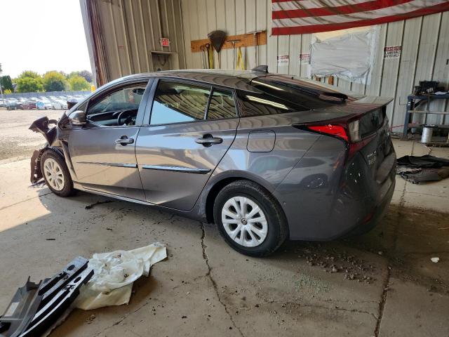 JTDKAMFU9N3182522 - 2022 TOYOTA PRIUS NIGHT SHADE GRAY photo 2