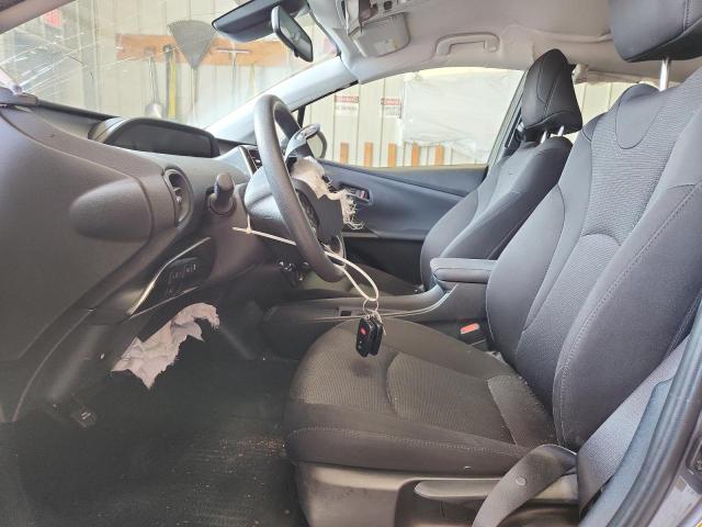 JTDKAMFU9N3182522 - 2022 TOYOTA PRIUS NIGHT SHADE GRAY photo 7