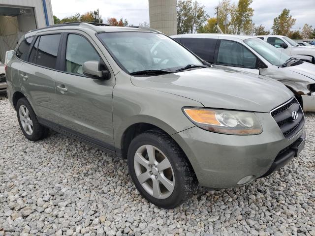 5NMSH13E37H037553 - 2007 HYUNDAI SANTA FE SE GREEN photo 4