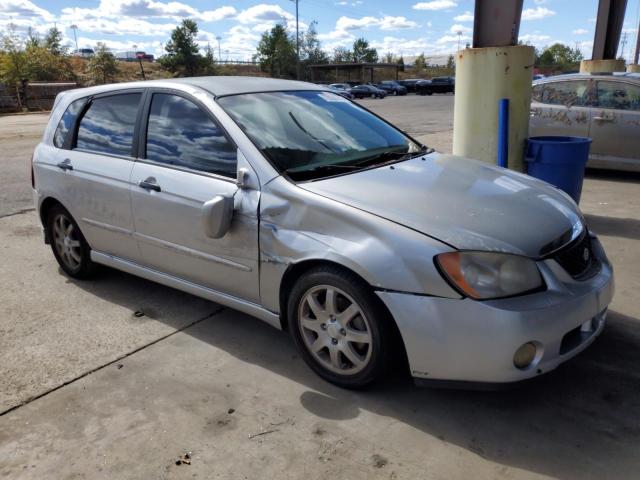 KNAFE161765315839 - 2006 KIA SPECTRA5 SILVER photo 4