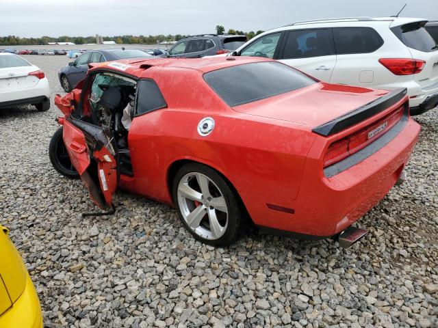 2B3CJ7DW4AH158051 - 2010 DODGE CHALLENGER SRT-8 RED photo 2