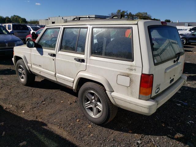 1J4FF58S7YL216444 - 2000 JEEP CHEROKEE CLASSIC WHITE photo 2