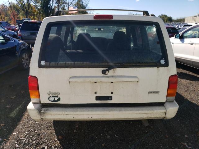 1J4FF58S7YL216444 - 2000 JEEP CHEROKEE CLASSIC WHITE photo 6