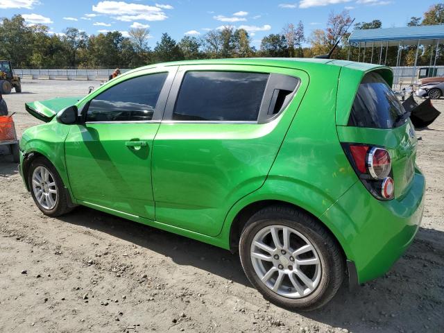 1G1JC6SB3E4236695 - 2014 CHEVROLET SONIC LT GREEN photo 2