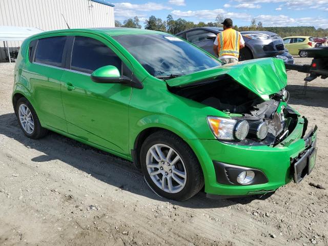 1G1JC6SB3E4236695 - 2014 CHEVROLET SONIC LT GREEN photo 4