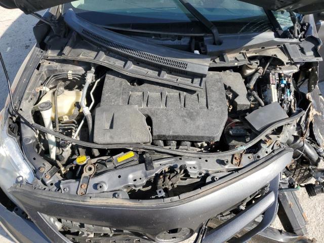 5YFBU4EE3CP060762 - 2012 TOYOTA COROLLA BASE Gri fotoğraf 11