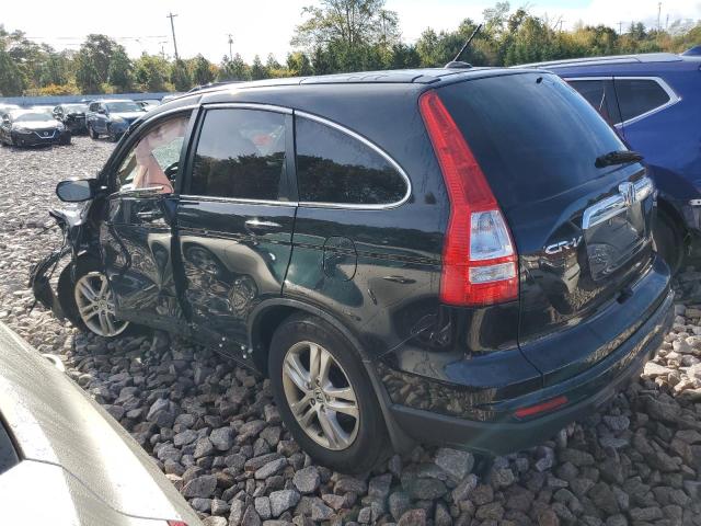 5J6RE4H71BL034347 - 2011 HONDA CR-V EXL BLACK photo 2