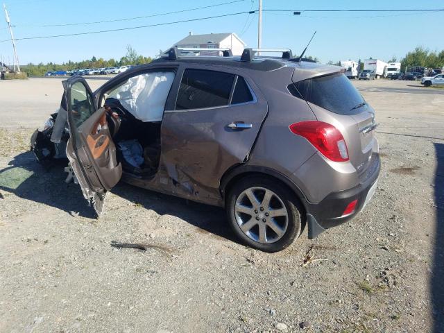 KL4CJGSBXEB566383 - 2014 BUICK ENCORE BROWN photo 2