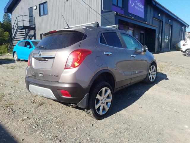 KL4CJGSBXEB566383 - 2014 BUICK ENCORE BROWN photo 3