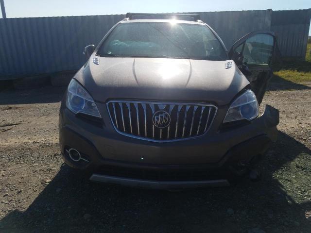 KL4CJGSBXEB566383 - 2014 BUICK ENCORE BROWN photo 5