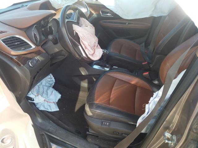 KL4CJGSBXEB566383 - 2014 BUICK ENCORE BROWN photo 7