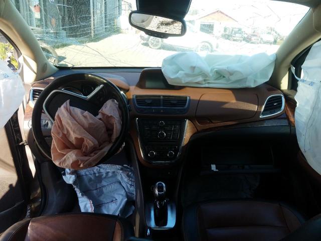 KL4CJGSBXEB566383 - 2014 BUICK ENCORE BROWN photo 8
