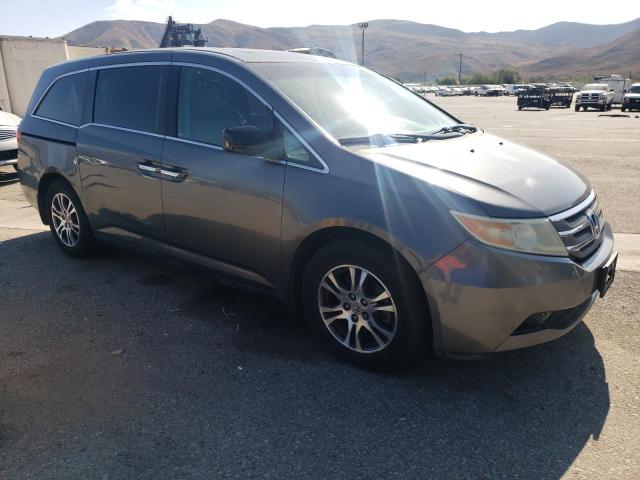 5FNRL5H63BB060203 - 2011 HONDA ODYSSEY EXL GRAY photo 4