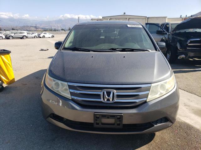 5FNRL5H63BB060203 - 2011 HONDA ODYSSEY EXL GRAY photo 5