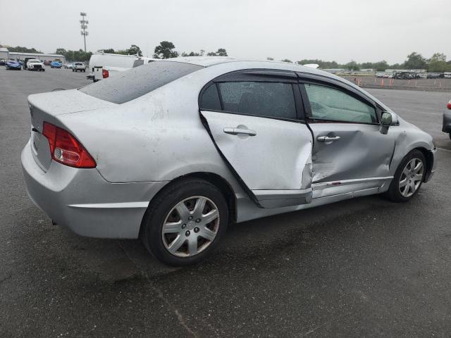 2HGFA16558H335067 - 2008 HONDA CIVIC LX SILVER photo 3