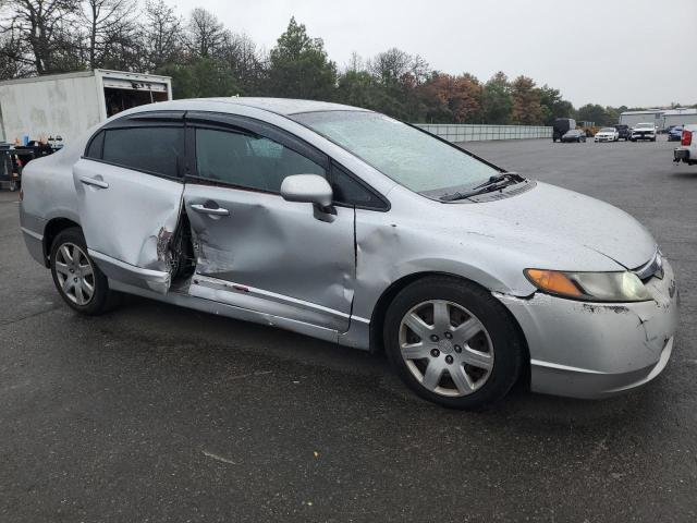 2HGFA16558H335067 - 2008 HONDA CIVIC LX SILVER photo 4