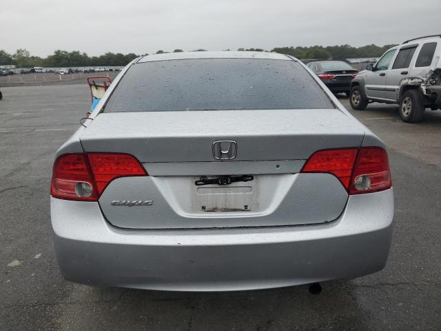 2HGFA16558H335067 - 2008 HONDA CIVIC LX SILVER photo 6