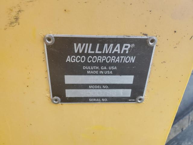 4500786 - 2005 WILLY FARM EQUIP YELLOW photo 8