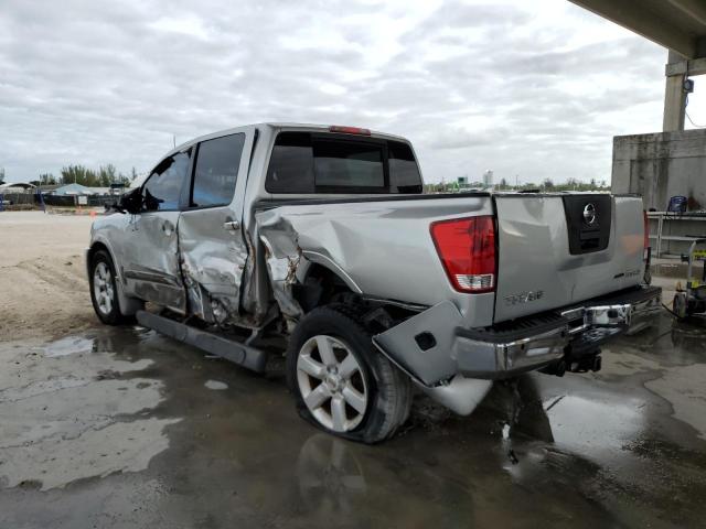 1N6BA07D78N333760 - 2008 NISSAN TITAN XE SILVER photo 2