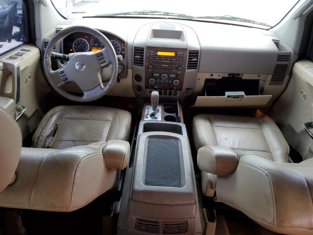 1N6BA07D78N333760 - 2008 NISSAN TITAN XE SILVER photo 8