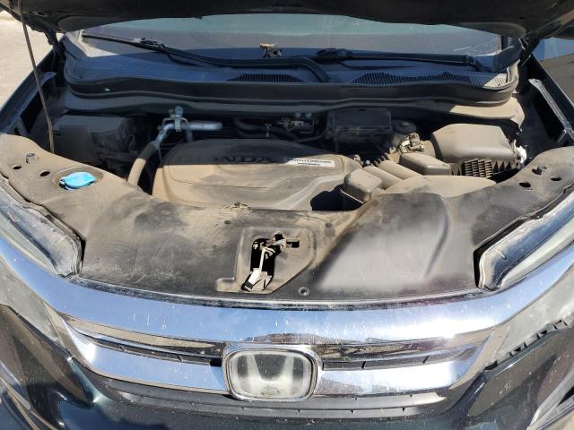 5FNYF6H5XKB049280 - 2019 HONDA PILOT EXL GREEN photo 12