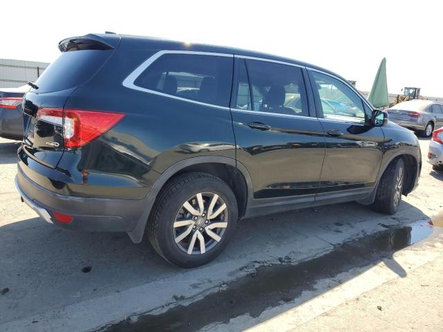 5FNYF6H5XKB049280 - 2019 HONDA PILOT EXL GREEN photo 3