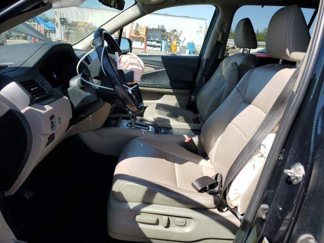 5FNYF6H5XKB049280 - 2019 HONDA PILOT EXL GREEN photo 7