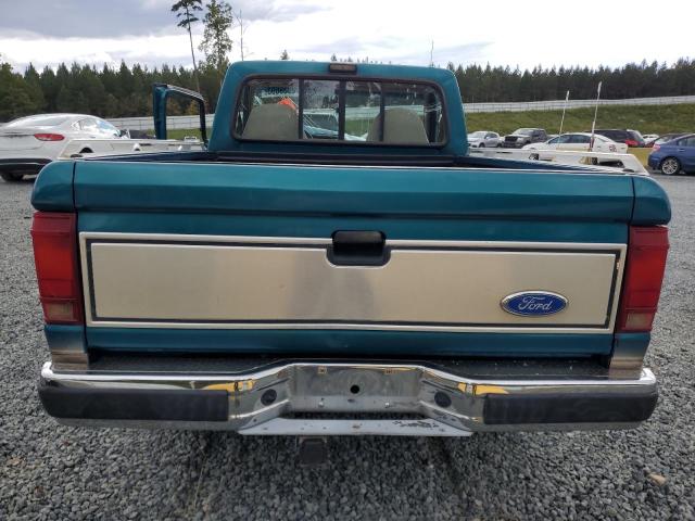 1FTCR10U9NTA77323 - 1992 FORD RANGER TEAL photo 6