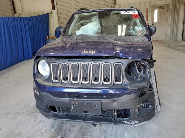 ZACCJBAB6JPH07928 - 2018 JEEP RENEGADE SPORT BLUE photo 5