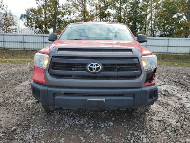 5TFUM5F15EX052693 - 2014 TOYOTA TUNDRA DOUBLE CAB SR/SR5 RED photo 5
