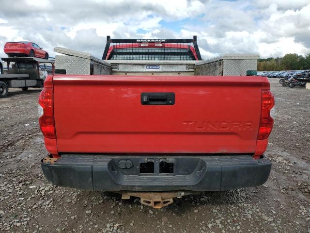 5TFUM5F15EX052693 - 2014 TOYOTA TUNDRA DOUBLE CAB SR/SR5 RED photo 6